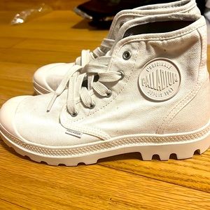 Palladium canvas boots with box BRAND NEW